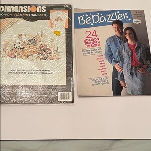 Dimensions Iron-On Fashion Transfer 2 pack - BeDazzler